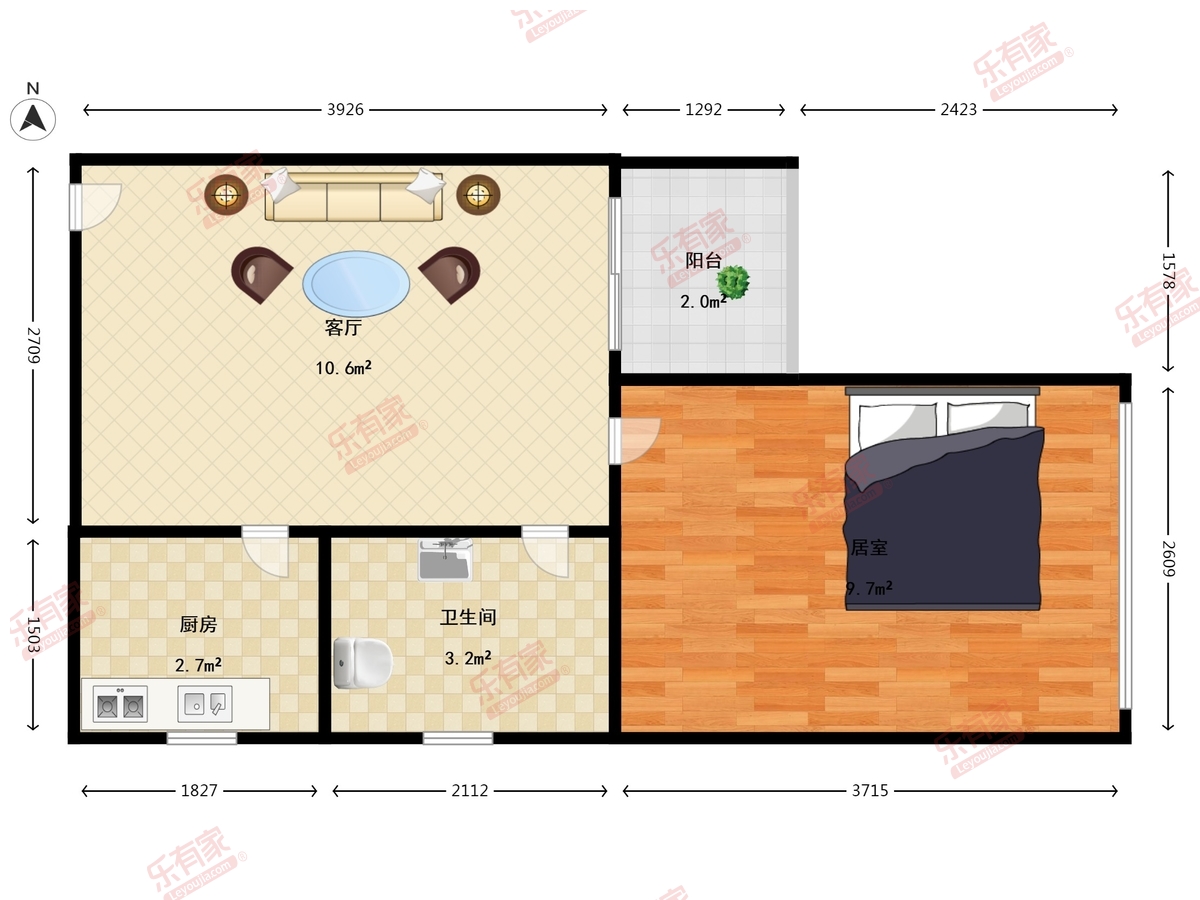 新天地名居户型图