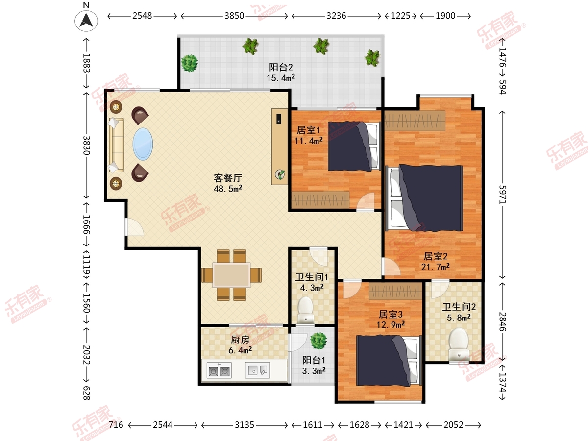 南沙珠光御景户型图