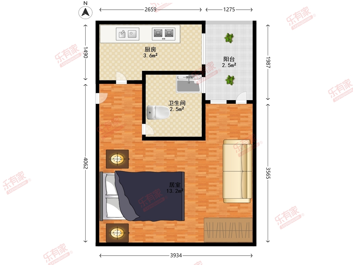 TCL雅馨居户型图