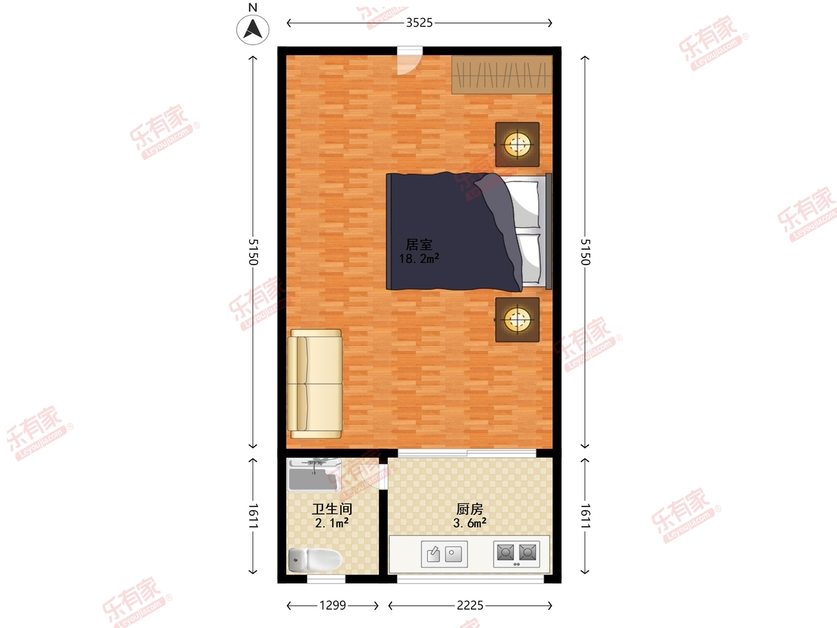 东梅公寓户型图