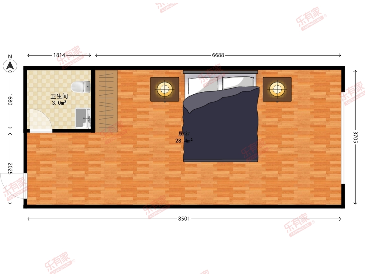 阁林网苑户型图