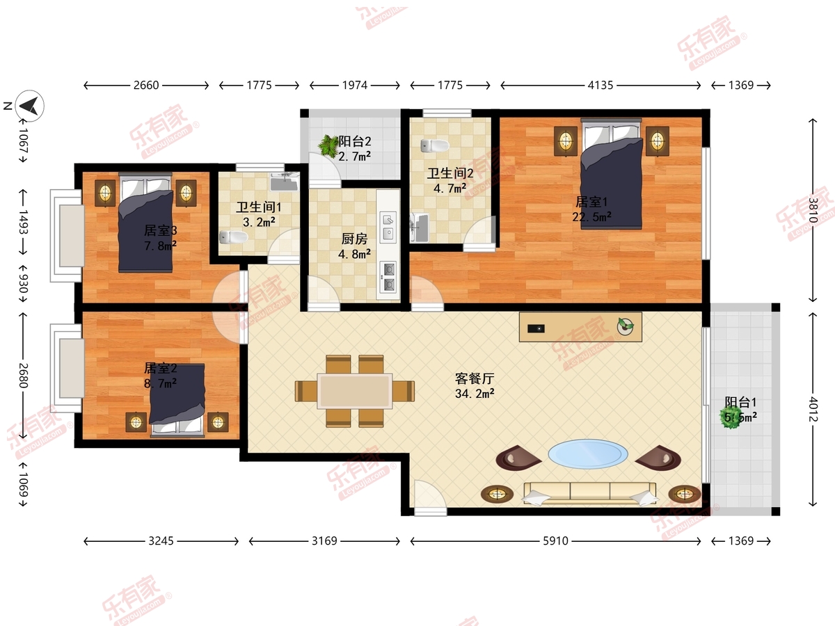 锦绣江南一期户型图