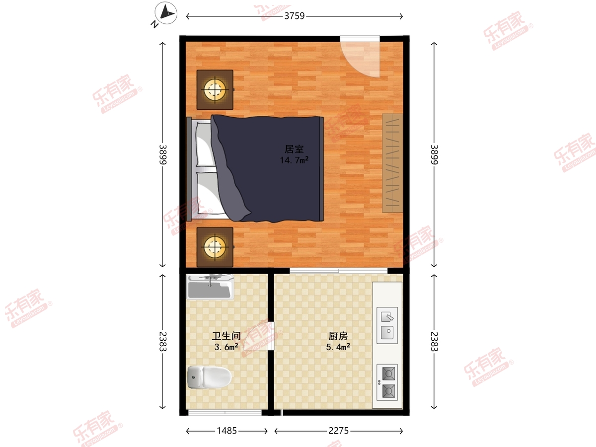 风格名苑户型图