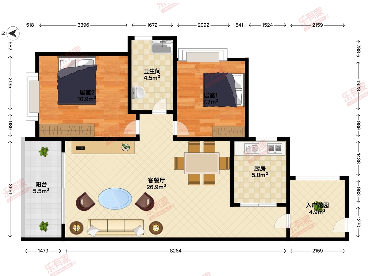 中惠香樟半岛户型图