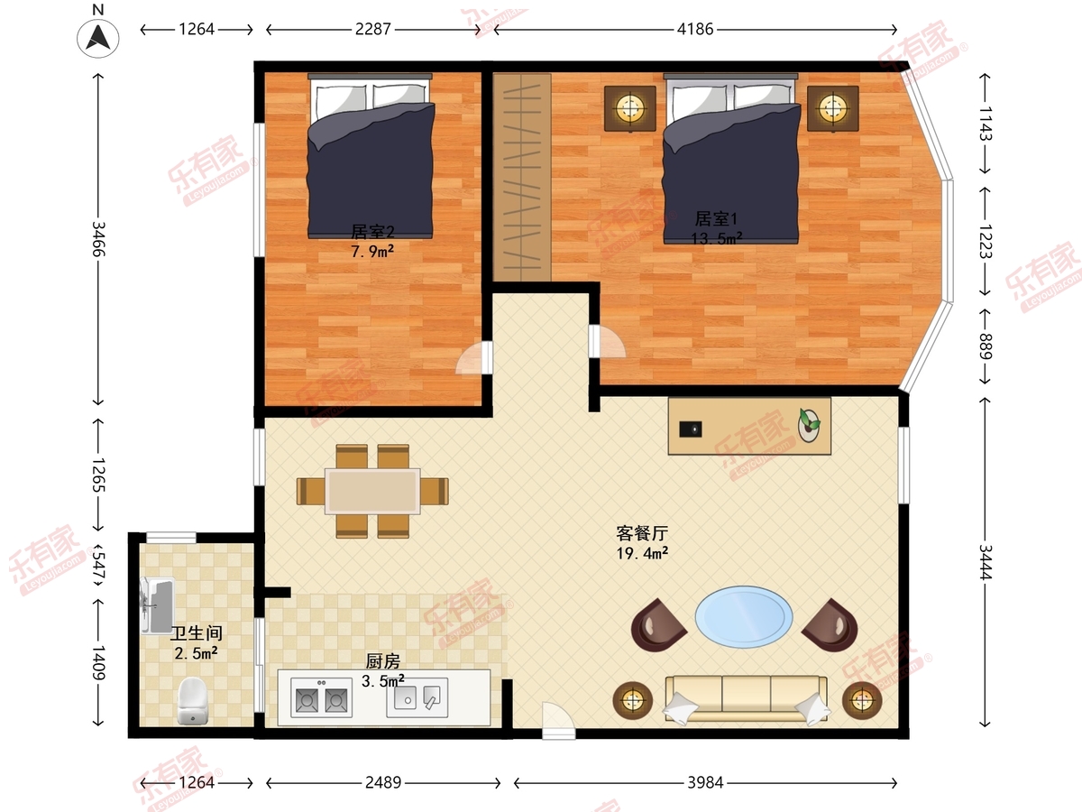 新街口大厦户型图