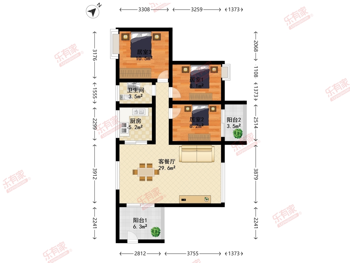 顺景蔷薇山庄四期户型图