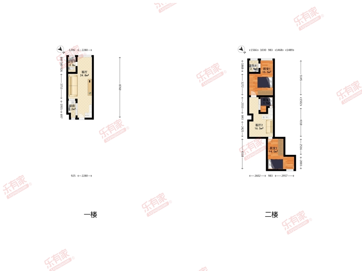 水畔紫云阁 3房2厅2卫 55.36㎡-佛山水畔紫云阁租房