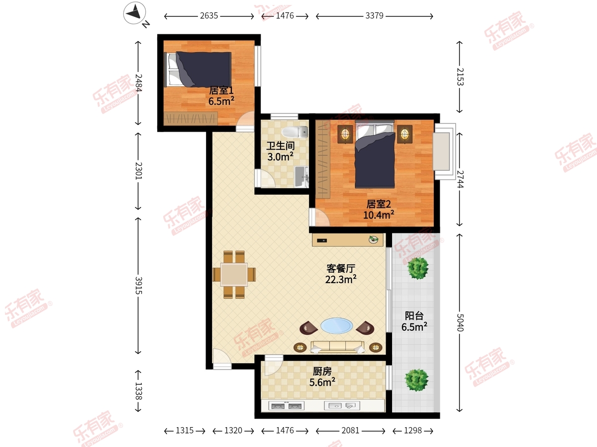 豪方悠然居户型图