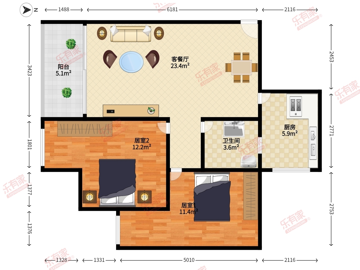 惠阳左岸春天户型图