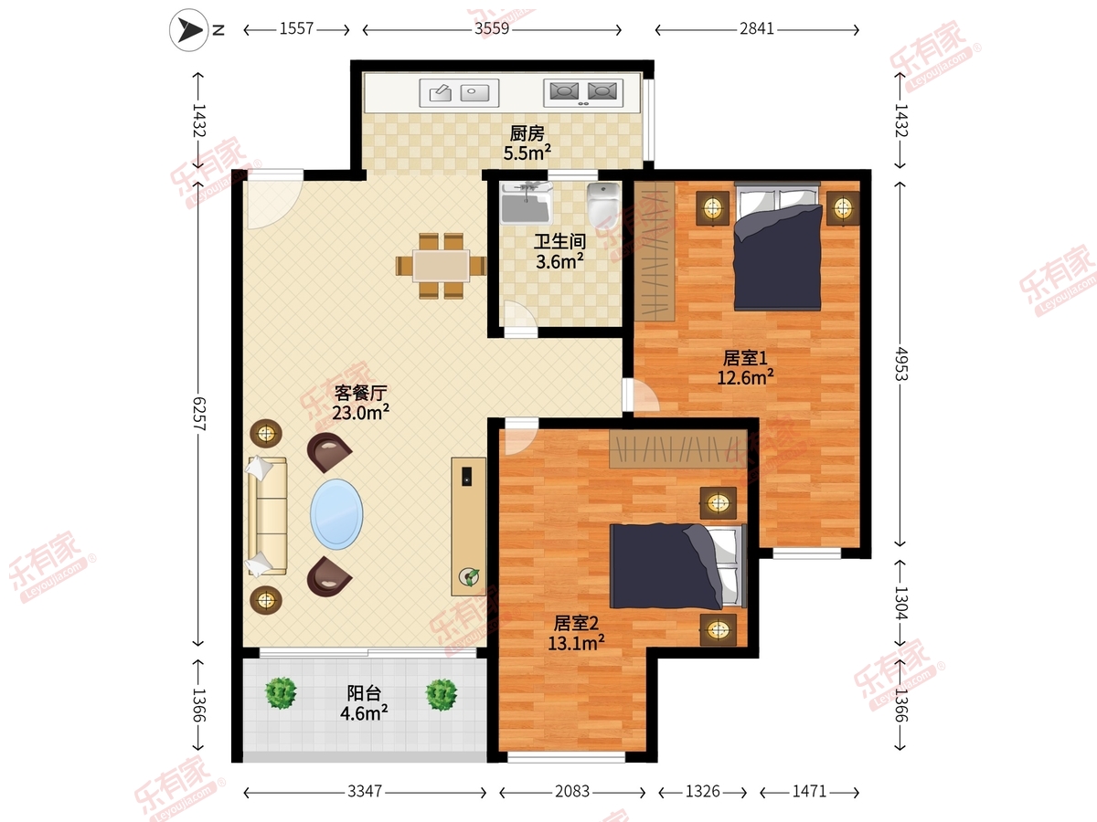 惠阳左岸春天户型图