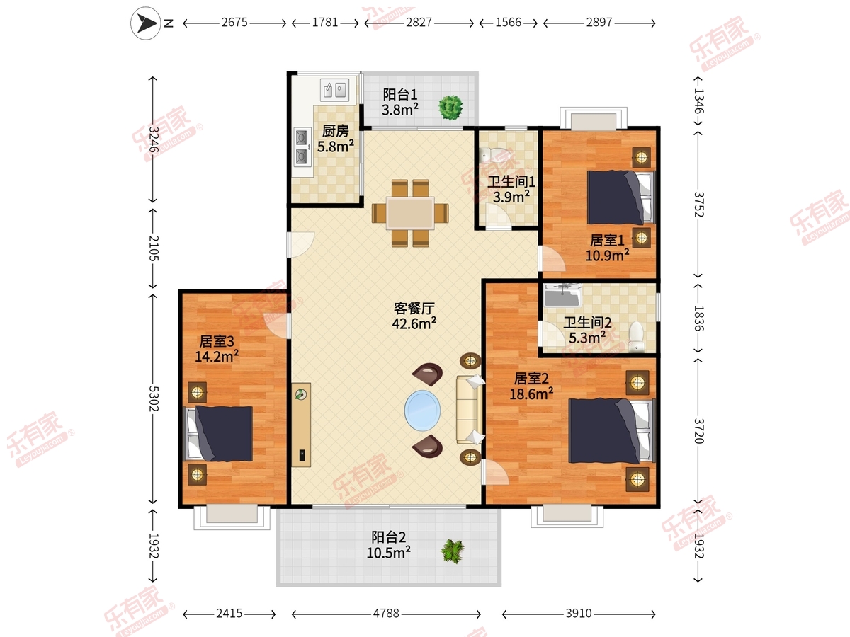 东怡新区东雅园户型图