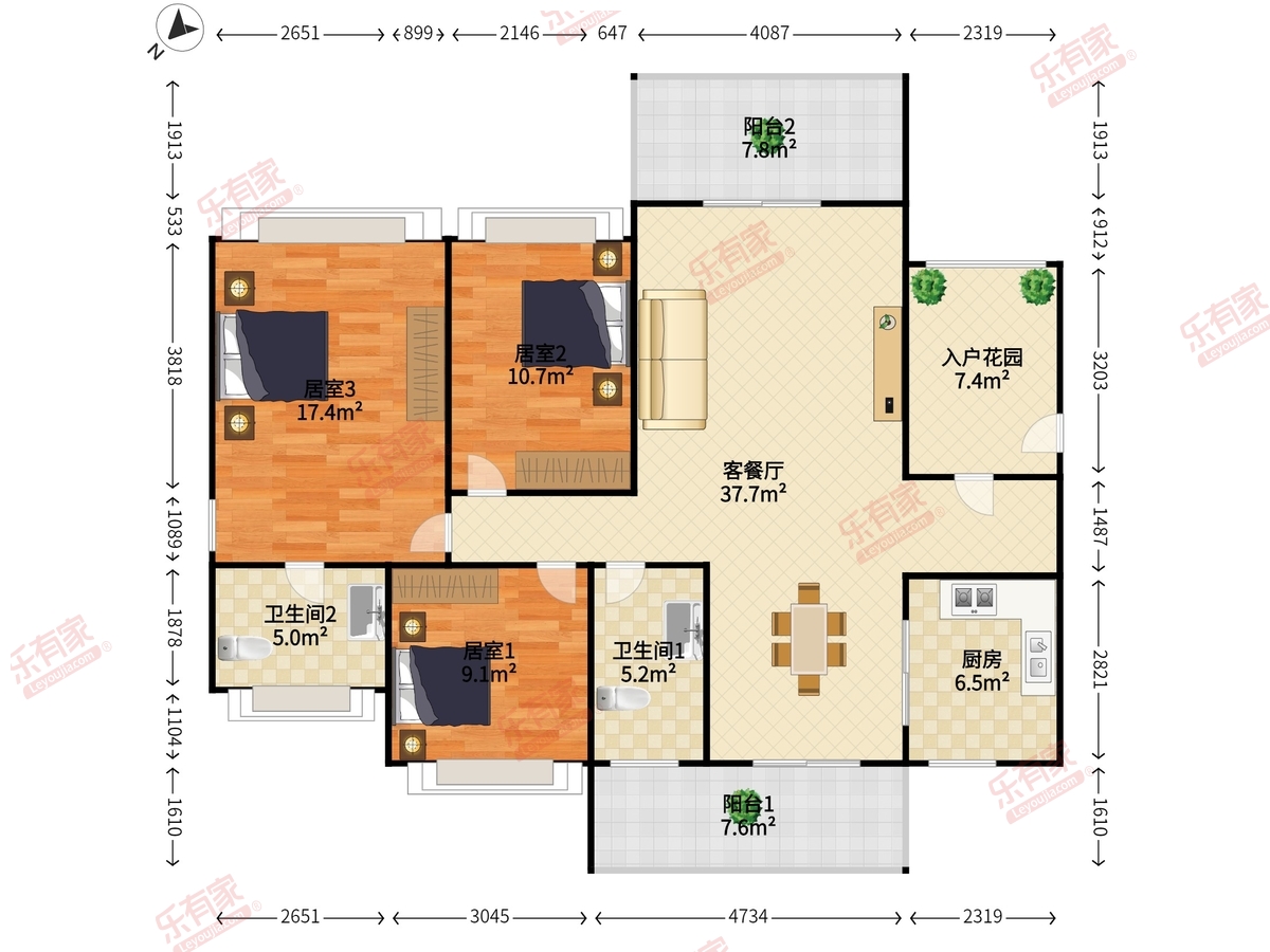 锦绣海湾城6期户型图