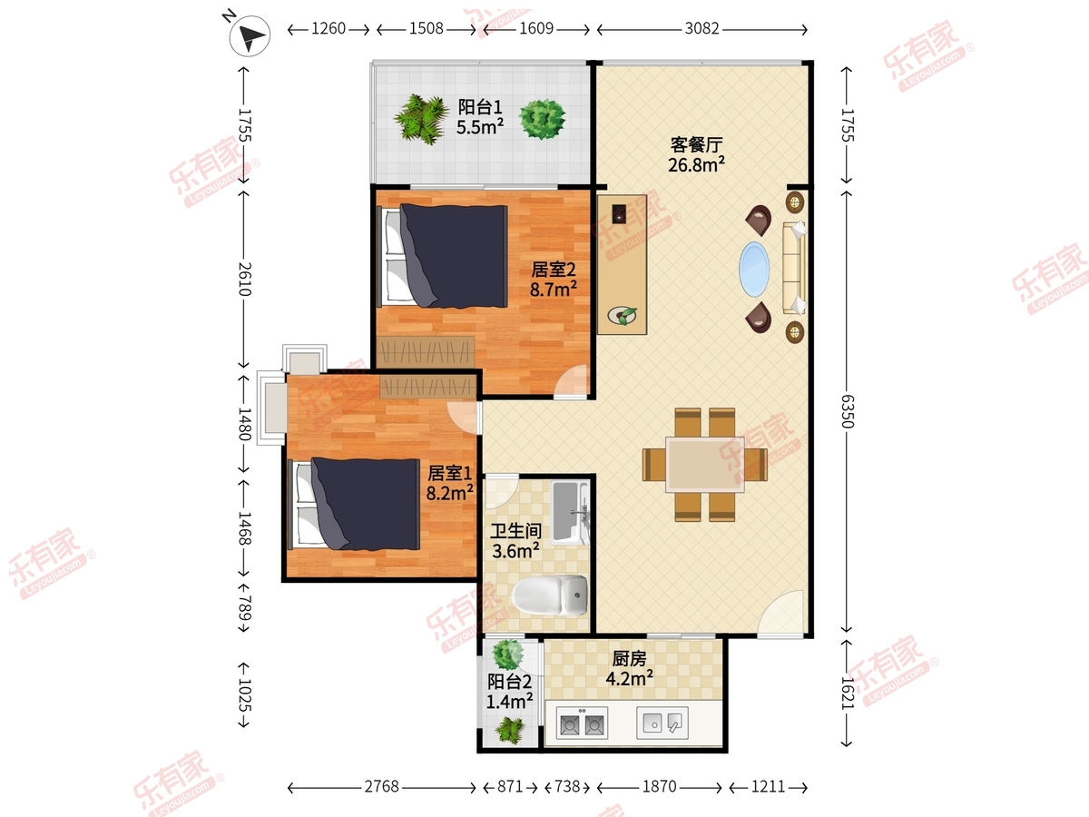 东海丽景花园二期户型图