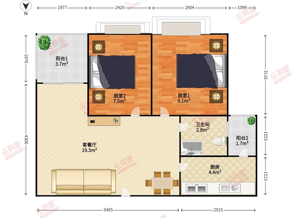 泰康轩户型图