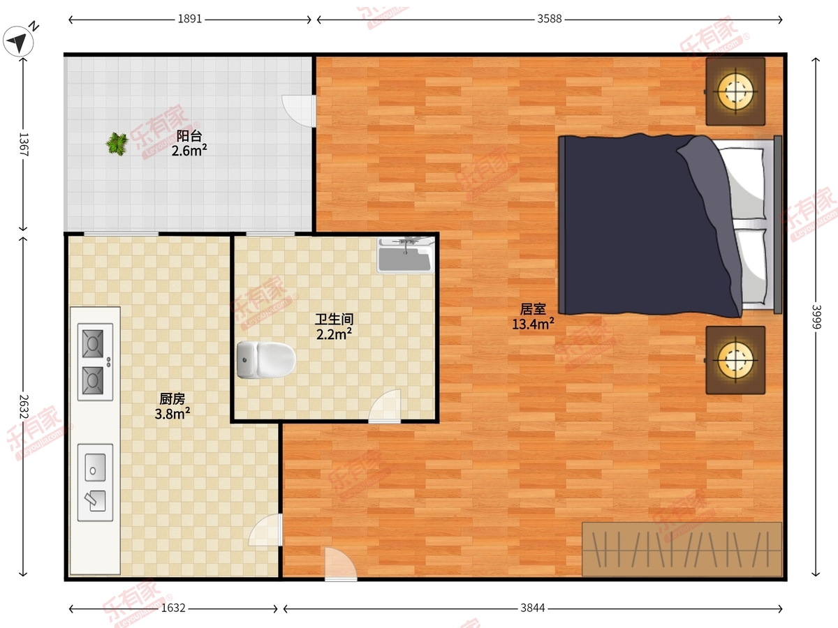 TCL雅馨居户型图