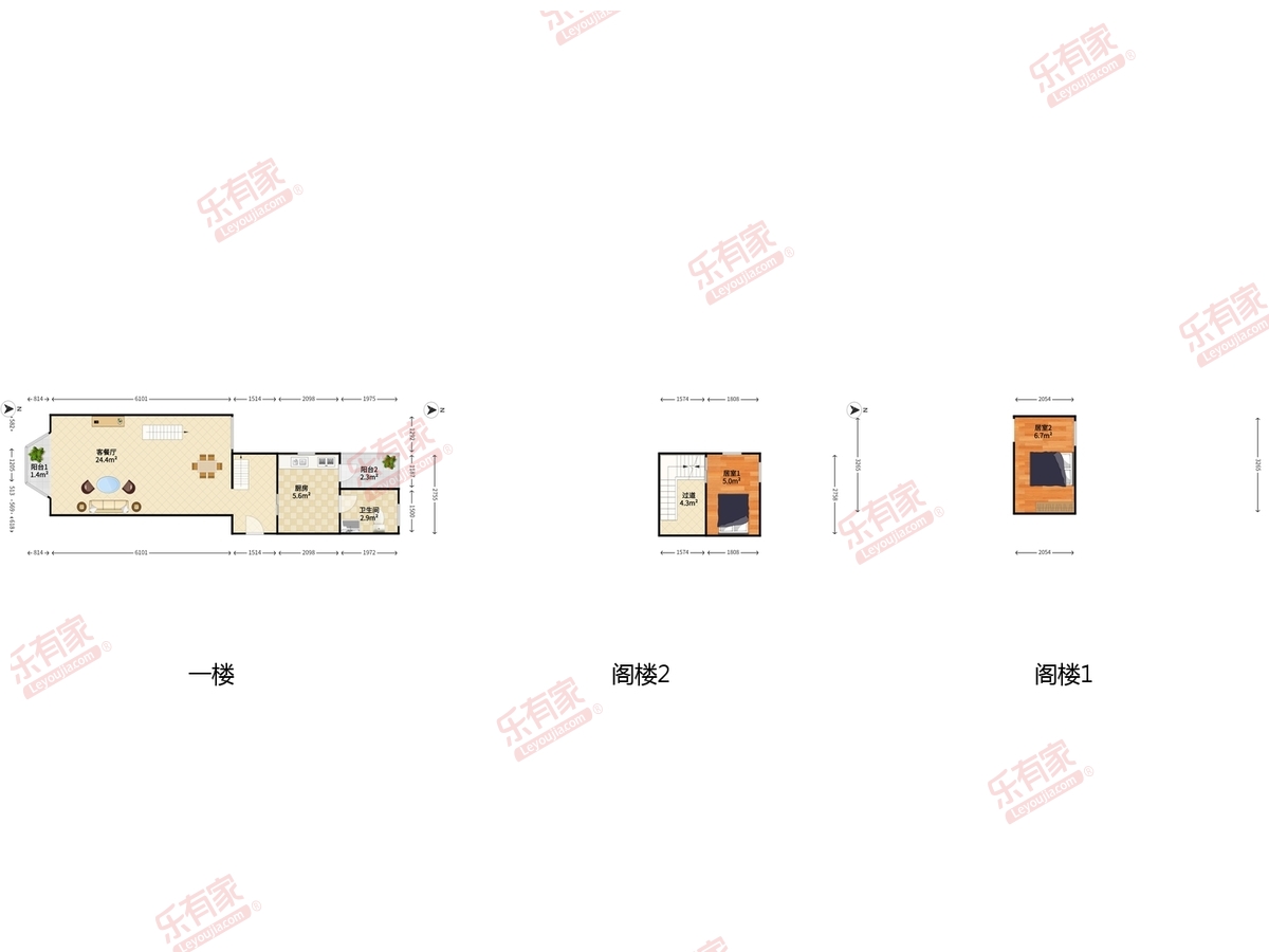 梅林四村户型图