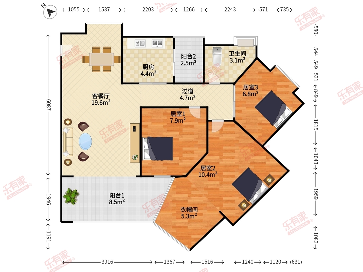 世纪春城三期户型图