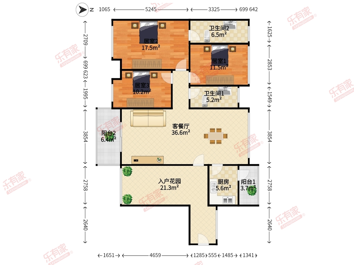 唯美新都汇户型图