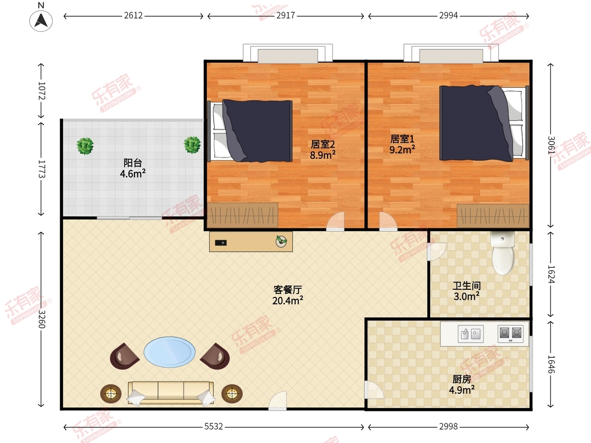 海伴雅居户型图