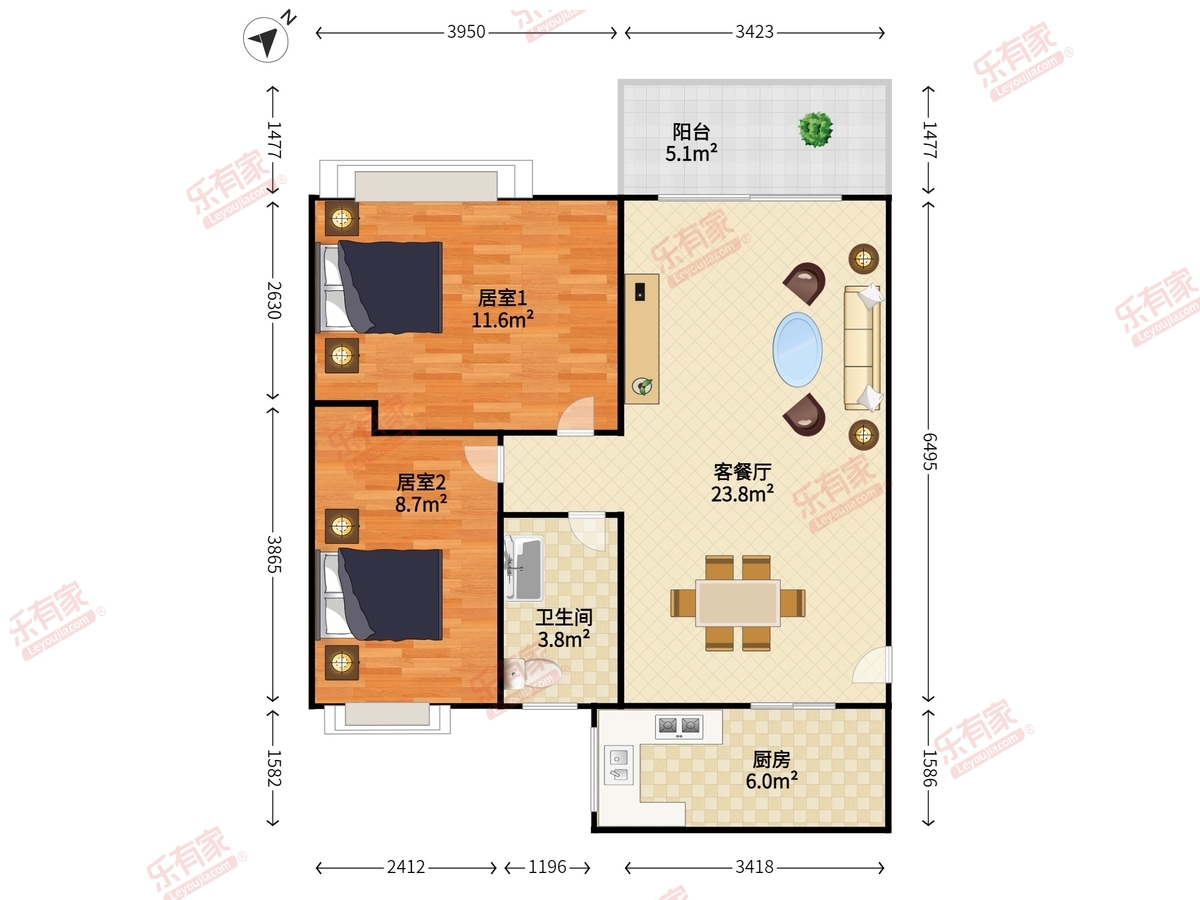 青湖山庄户型图