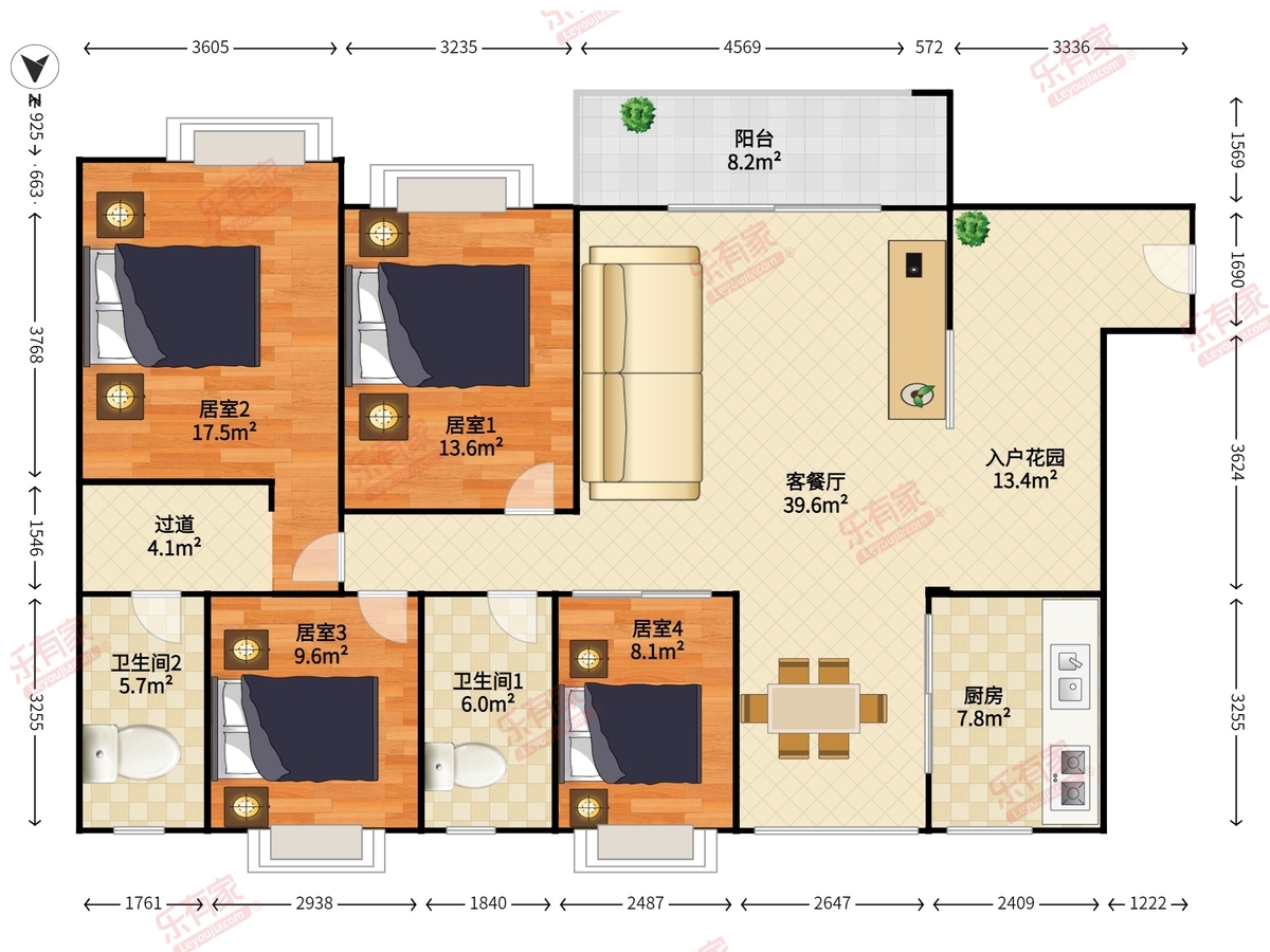 云顶翠峰二期户型图