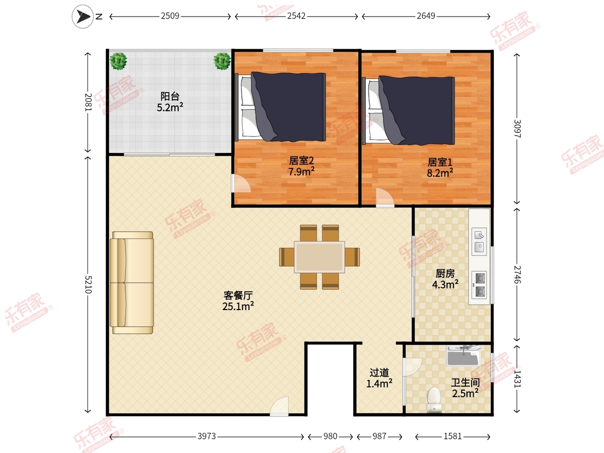 东怡新地户型图