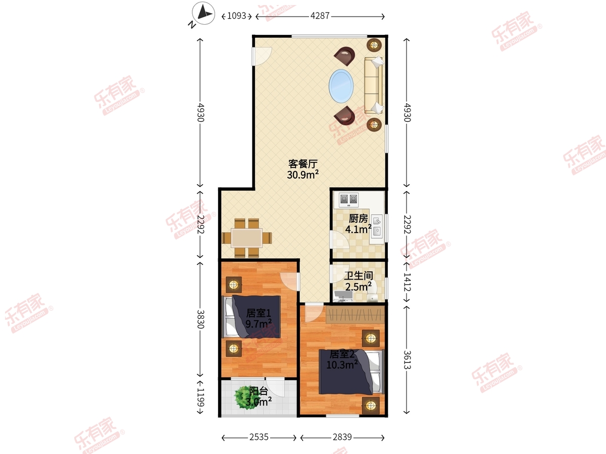 深坑综合楼户型图