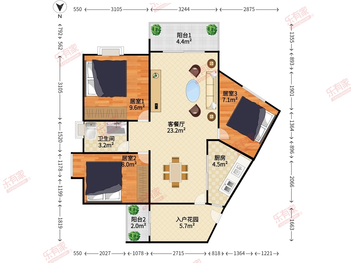 南沙金湾户型图