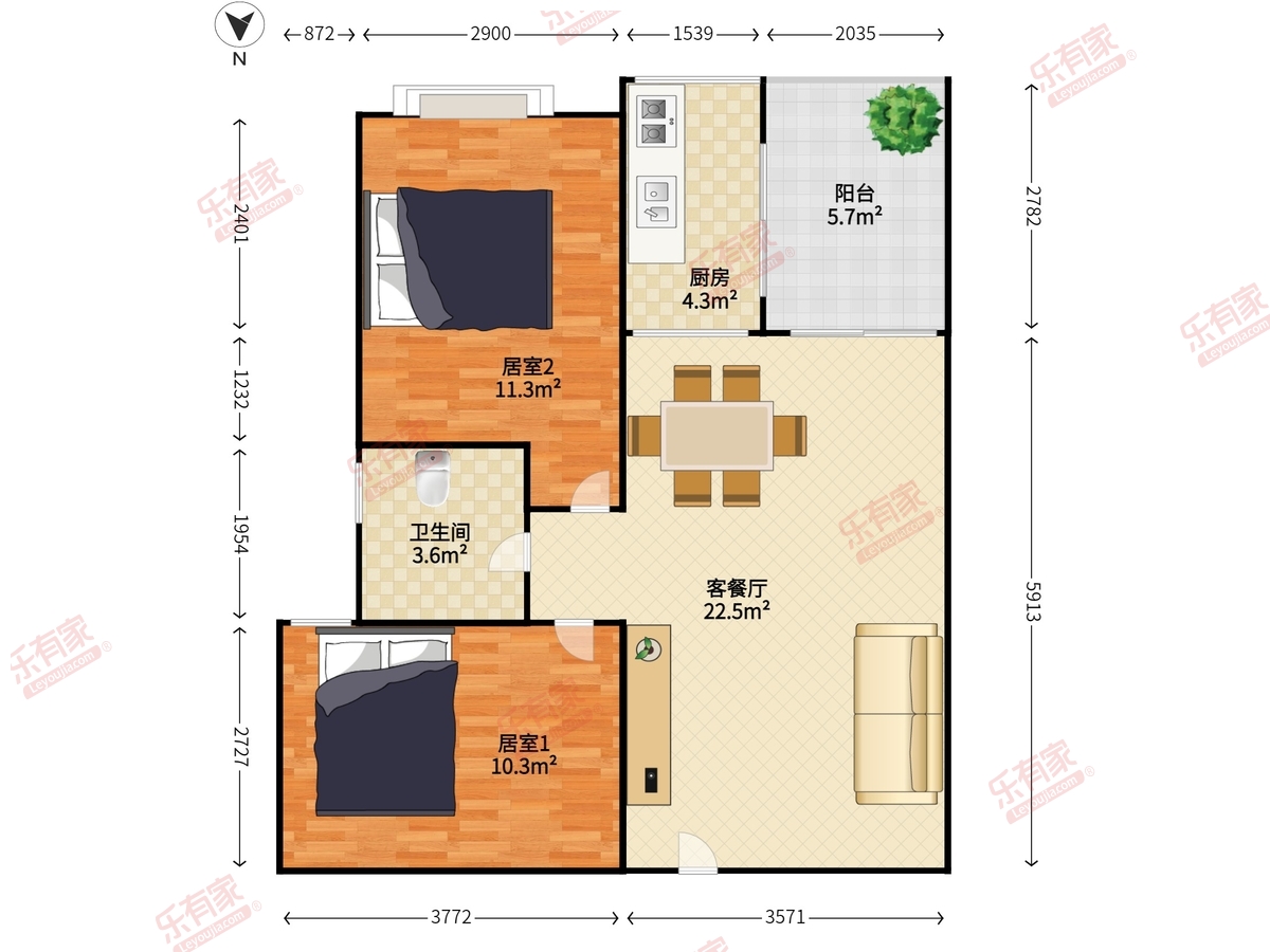 金晖大厦户型图