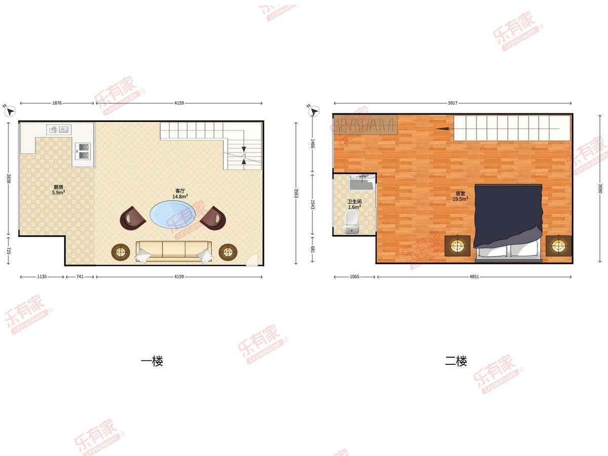 御锦公馆户型图