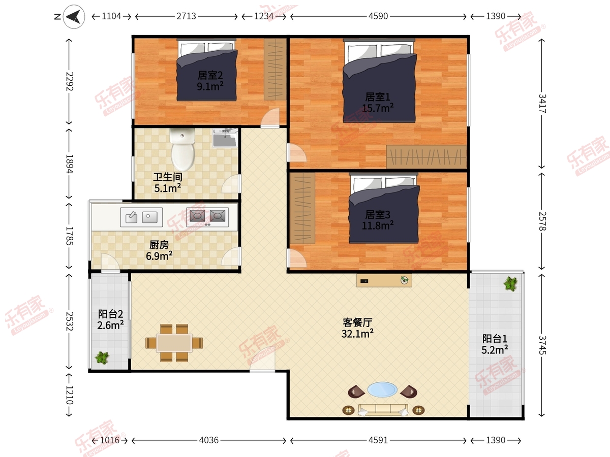 锦林新居户型图