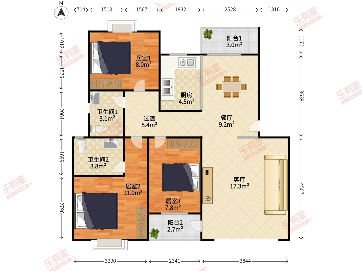 新出特价房！接近指导价，业主诚心出售，价格可谈
