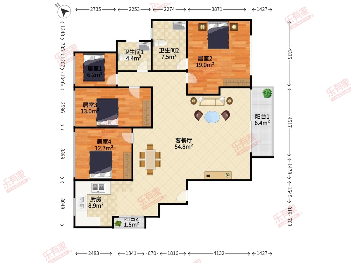 业主诚心出租，看房方便，小区安静，很适合居住，家私齐全拎包入-中山新世界四季山水租房
