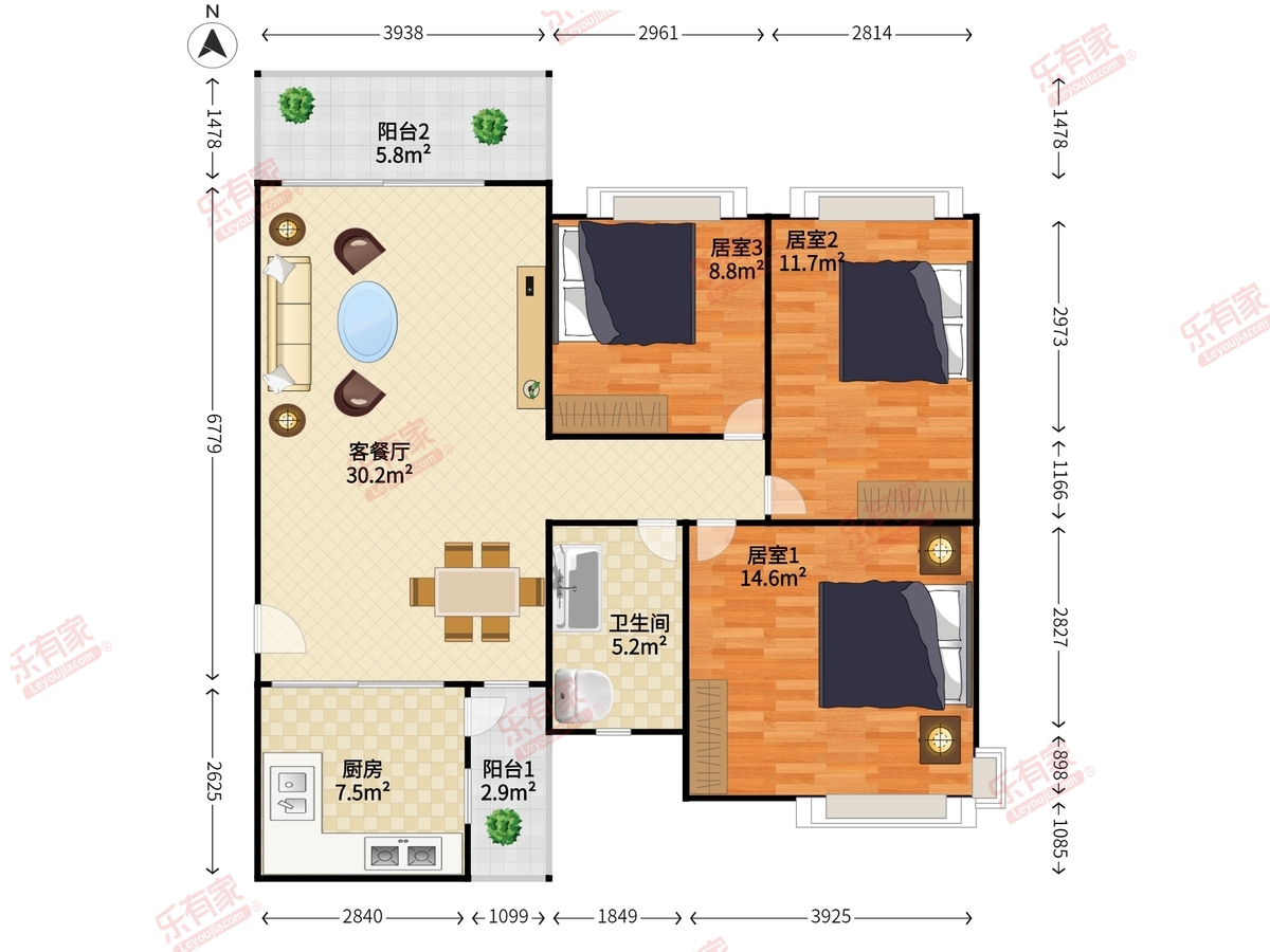 锦绣海湾城6期户型图