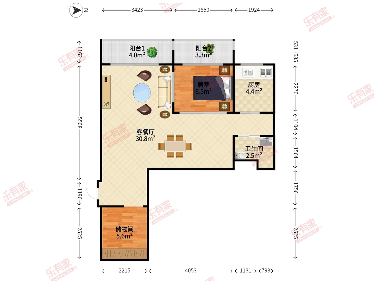 君临天下名苑，实用户型，诚心出售！