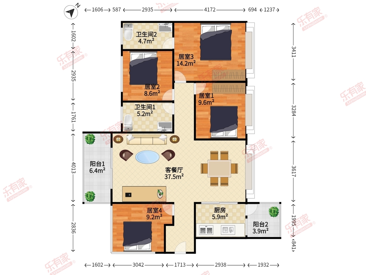 碧桂园翡翠山户型图