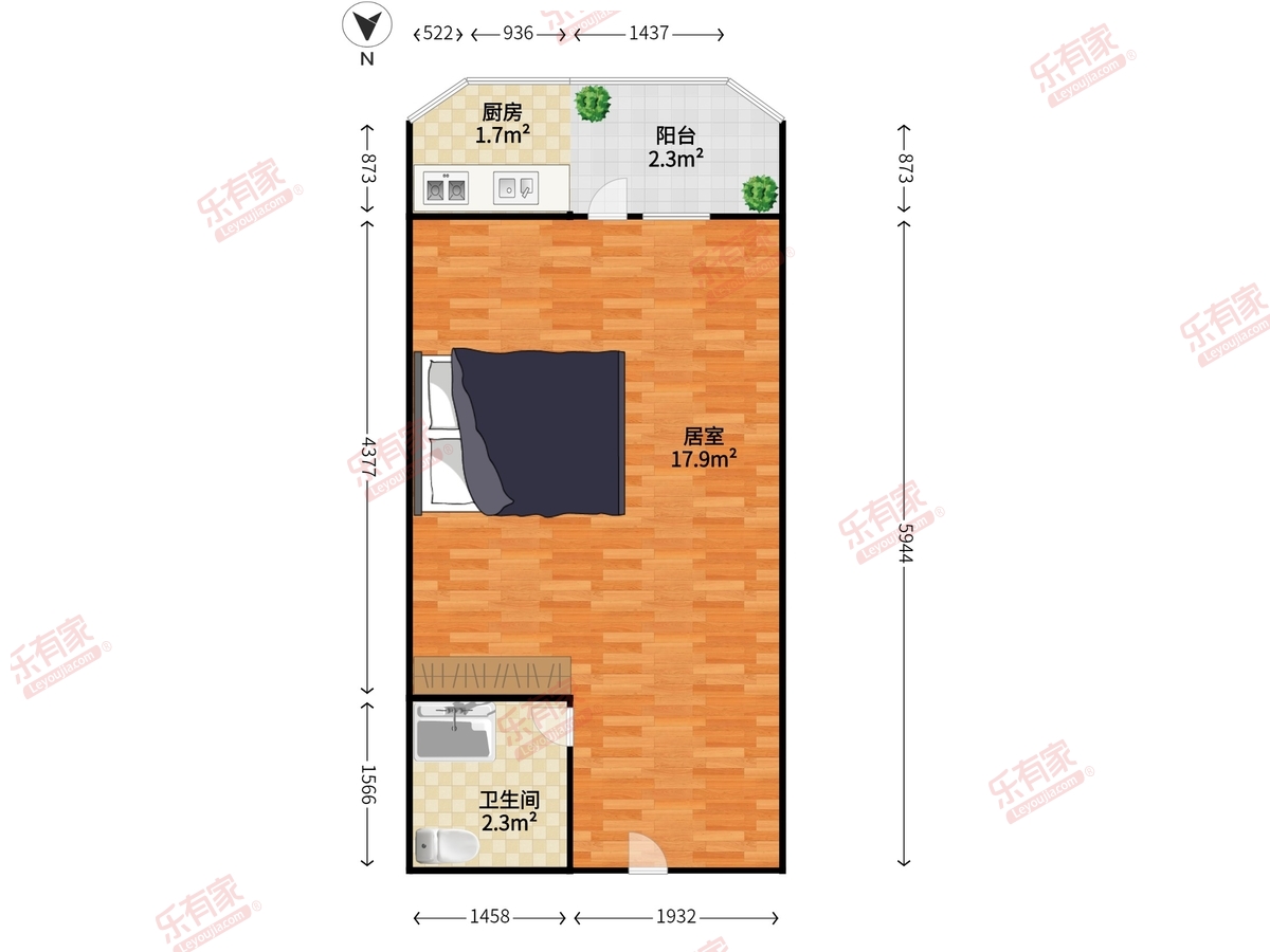 地铁2号线仙湖路，鹏基公寓精美1房出售，看房方便