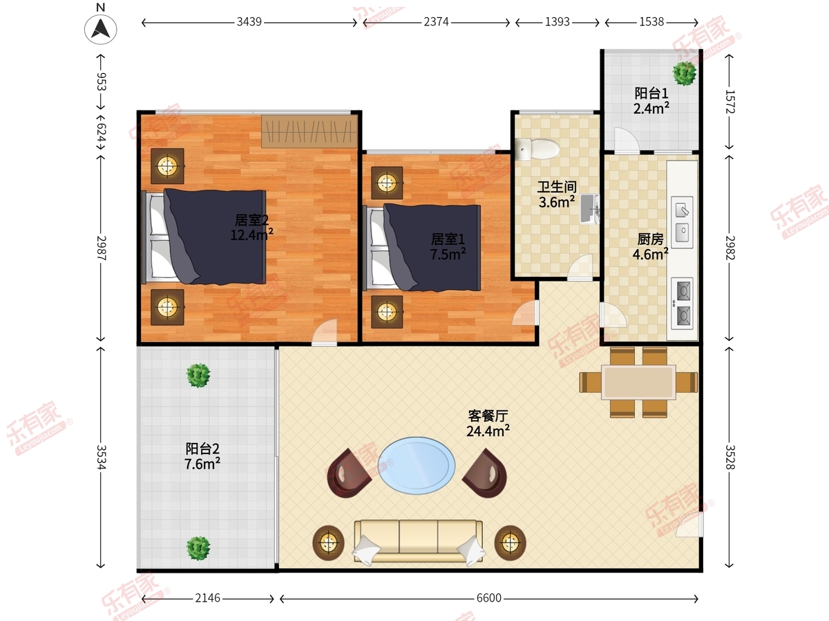 四海公寓精装房