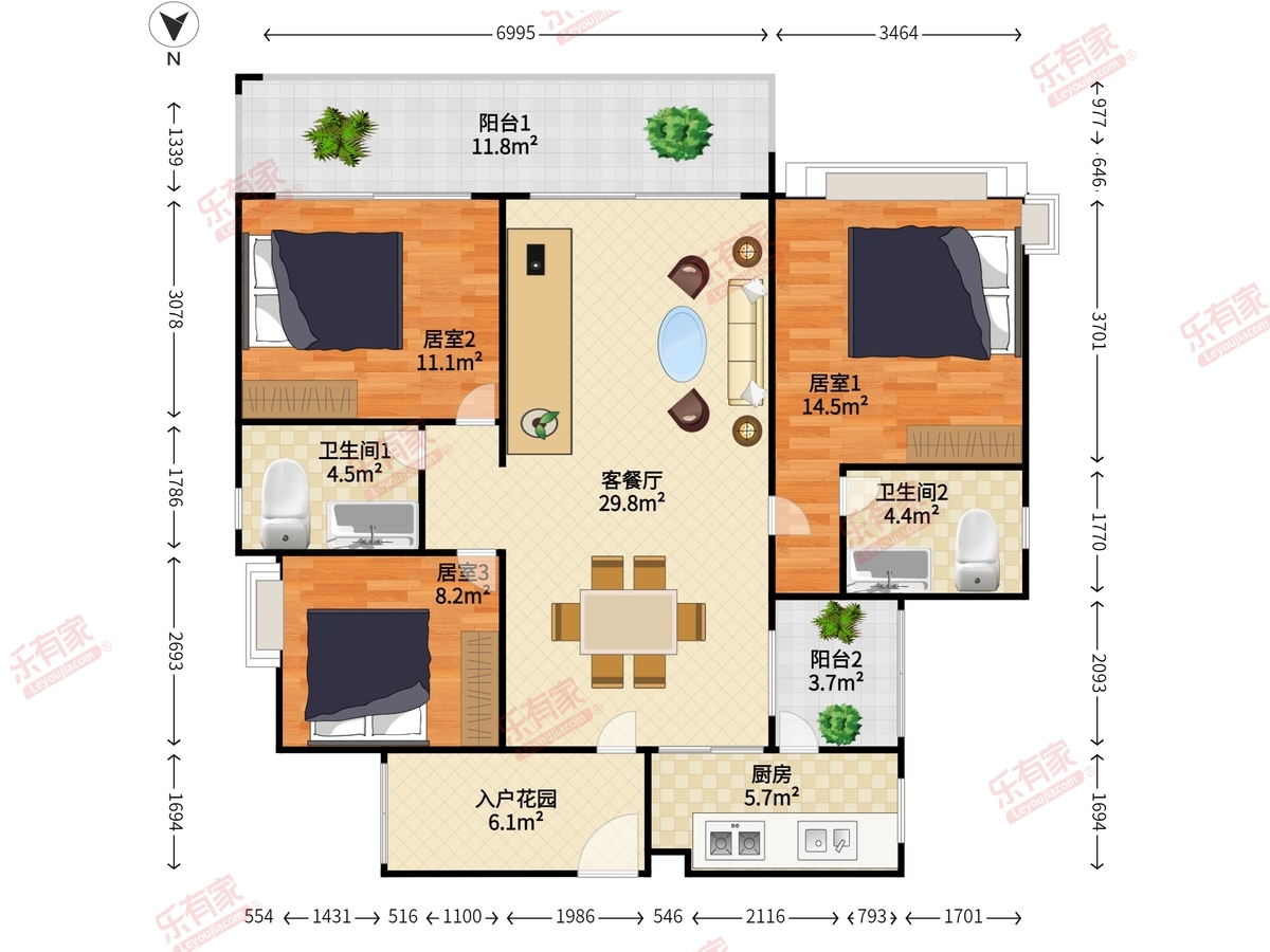 越秀滨海隽城户型图