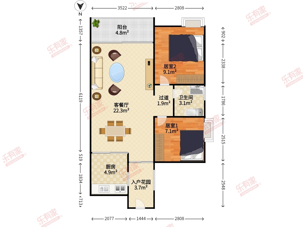 南沙阳光城丽景湾户型图