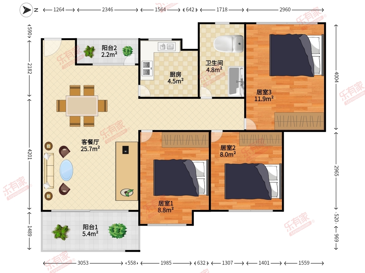 佳兆业新都汇家园户型图