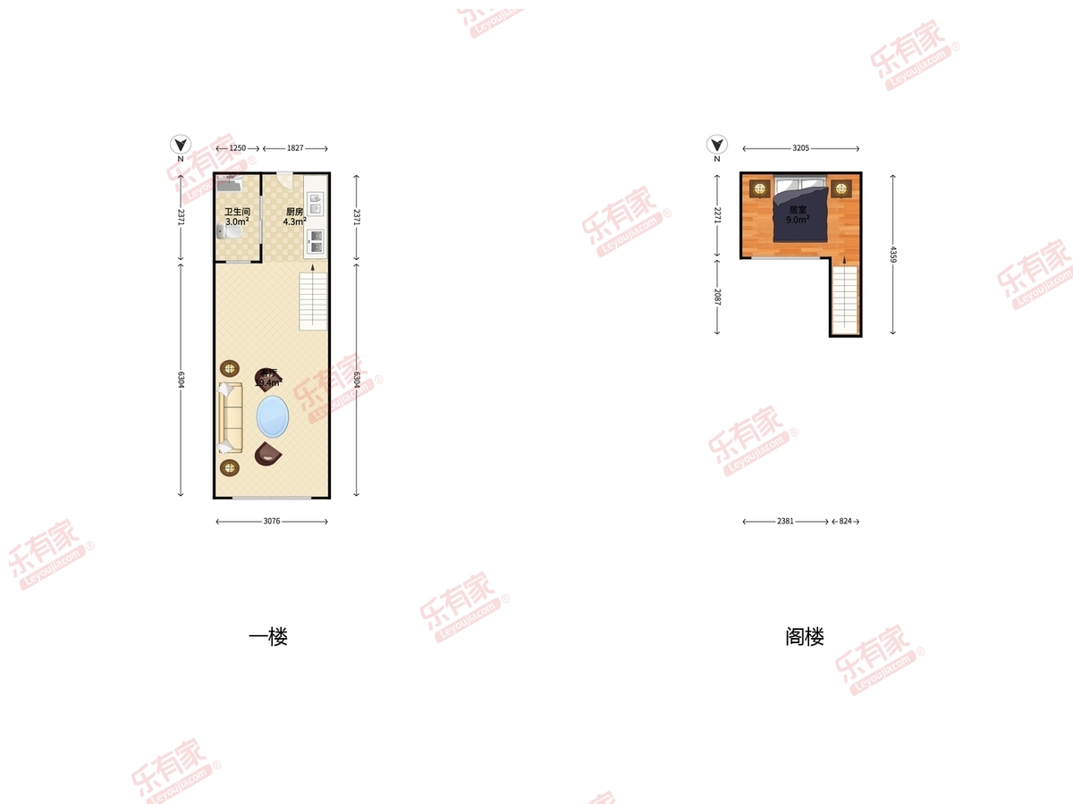 禧悦公寓 1房1厅1卫 38㎡-东莞禧悦公寓租房