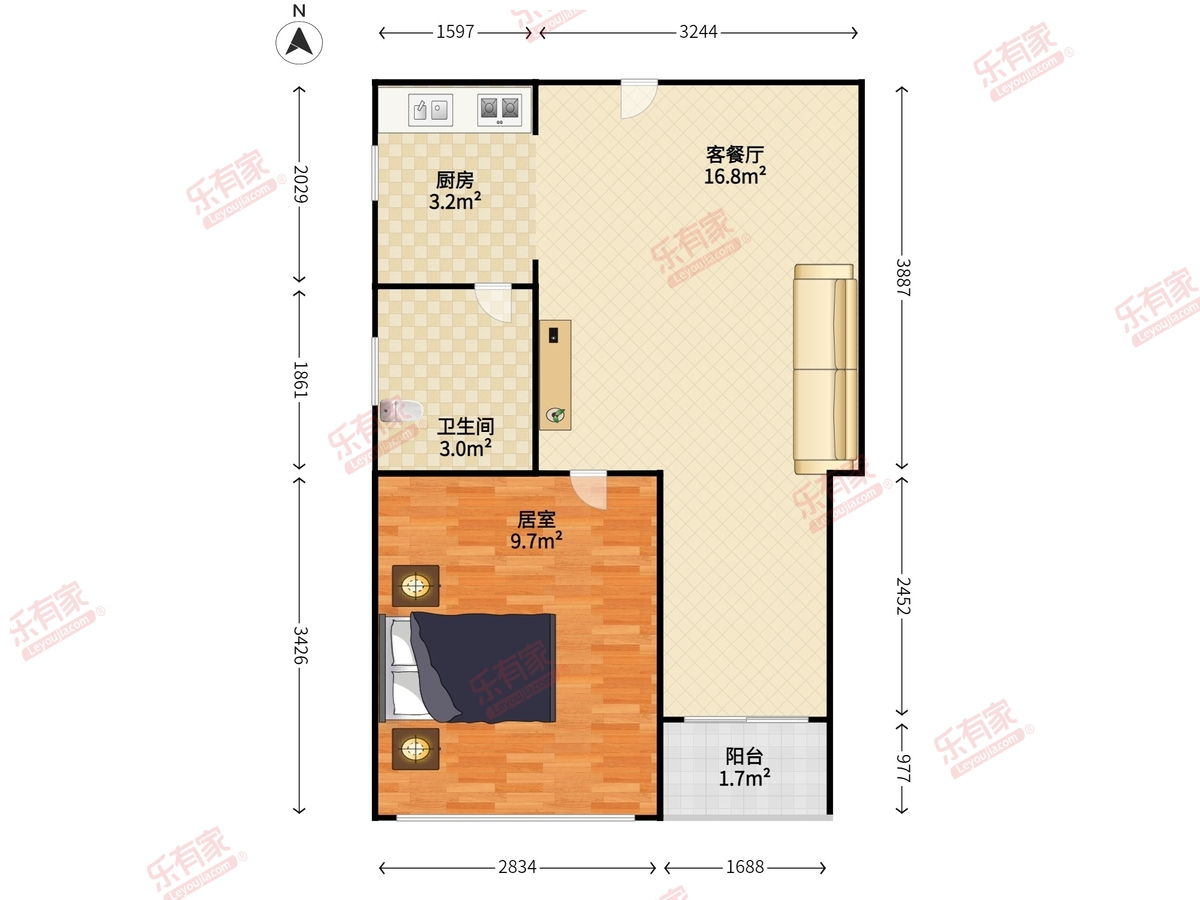 新德家园户型图