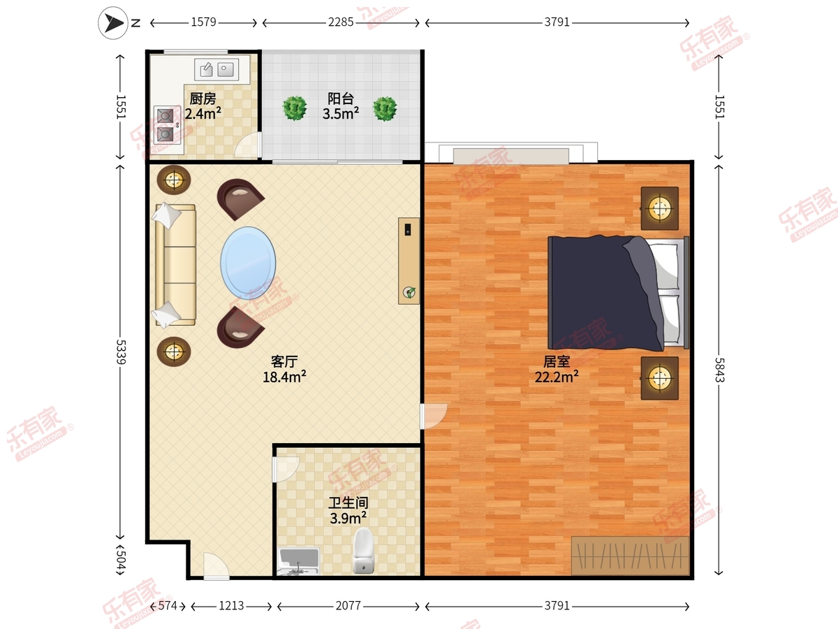 欧阳锦华公寓商住楼户型图