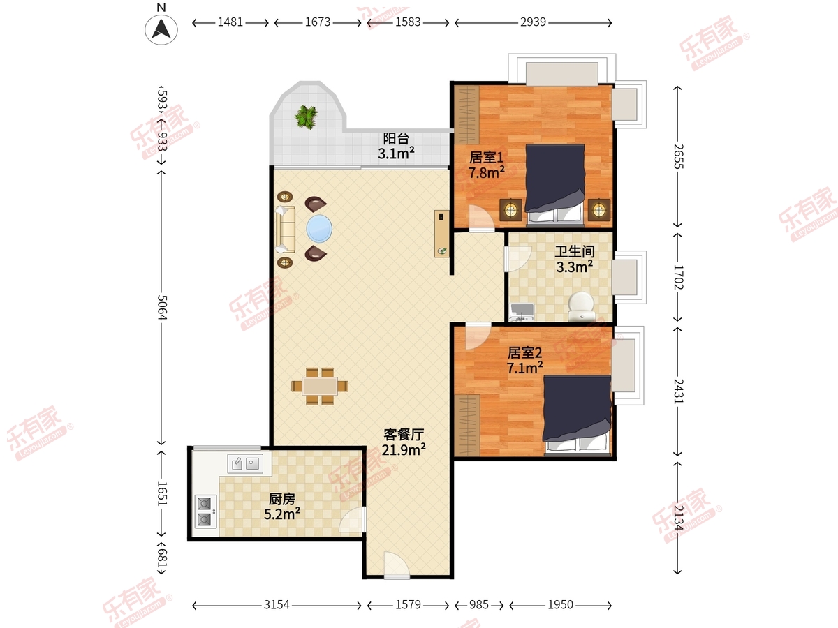帝港海湾豪园户型图