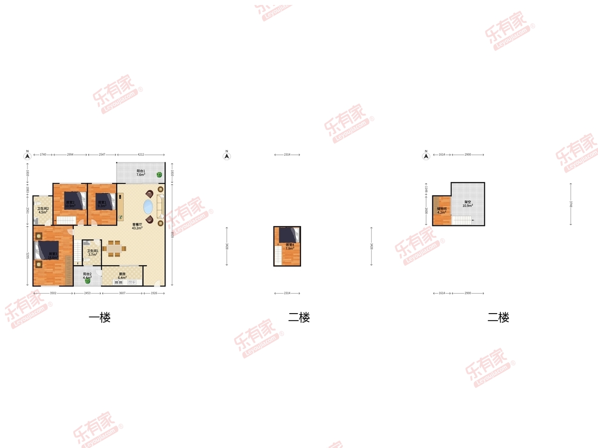 东湖花园六号小区户型图