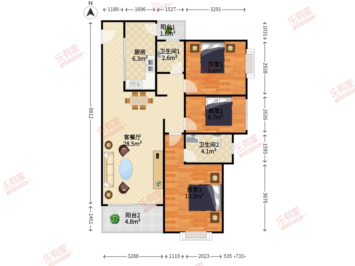 广州融创文旅城A2区户型图