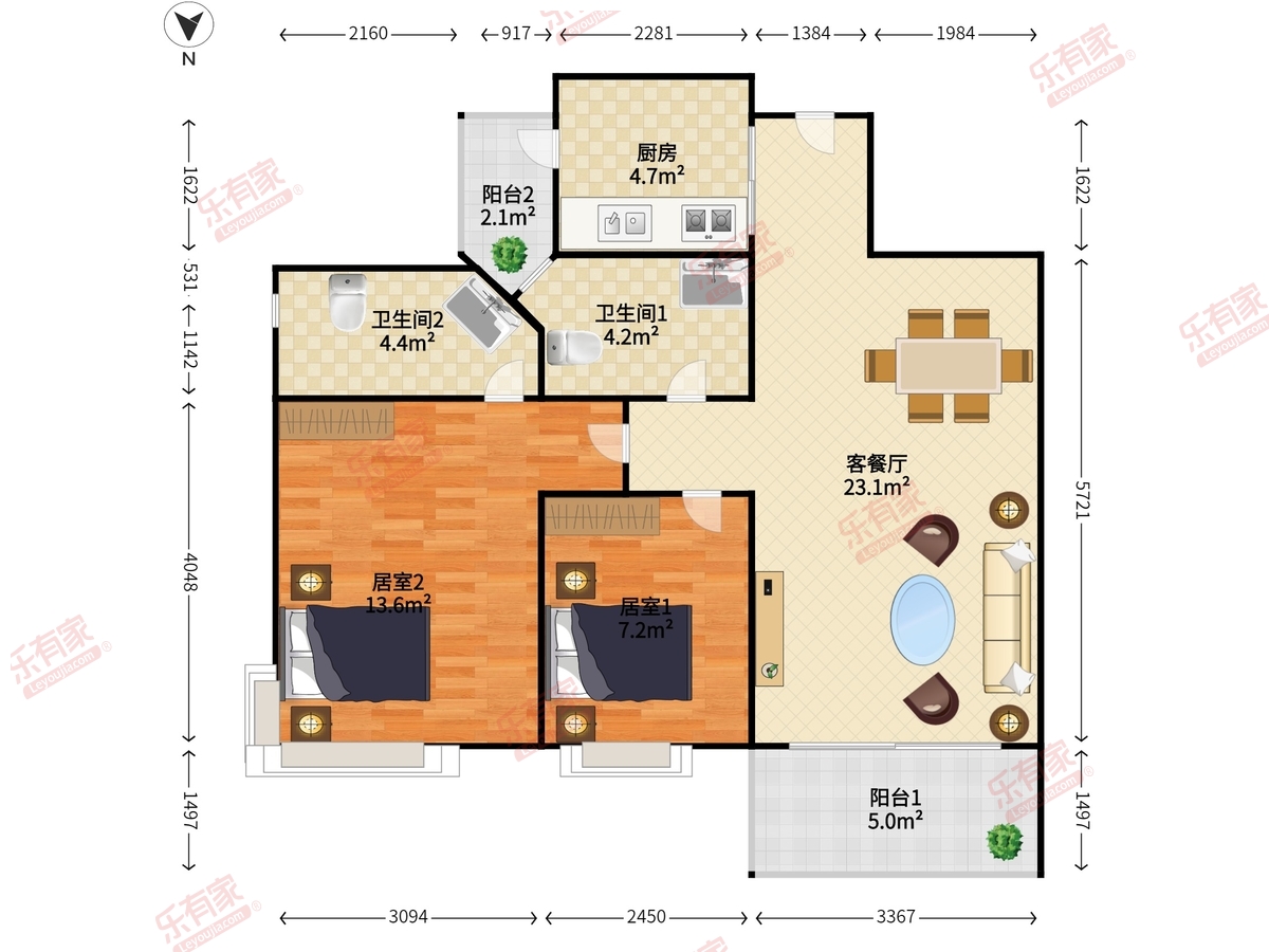 海伦堡花园户型图