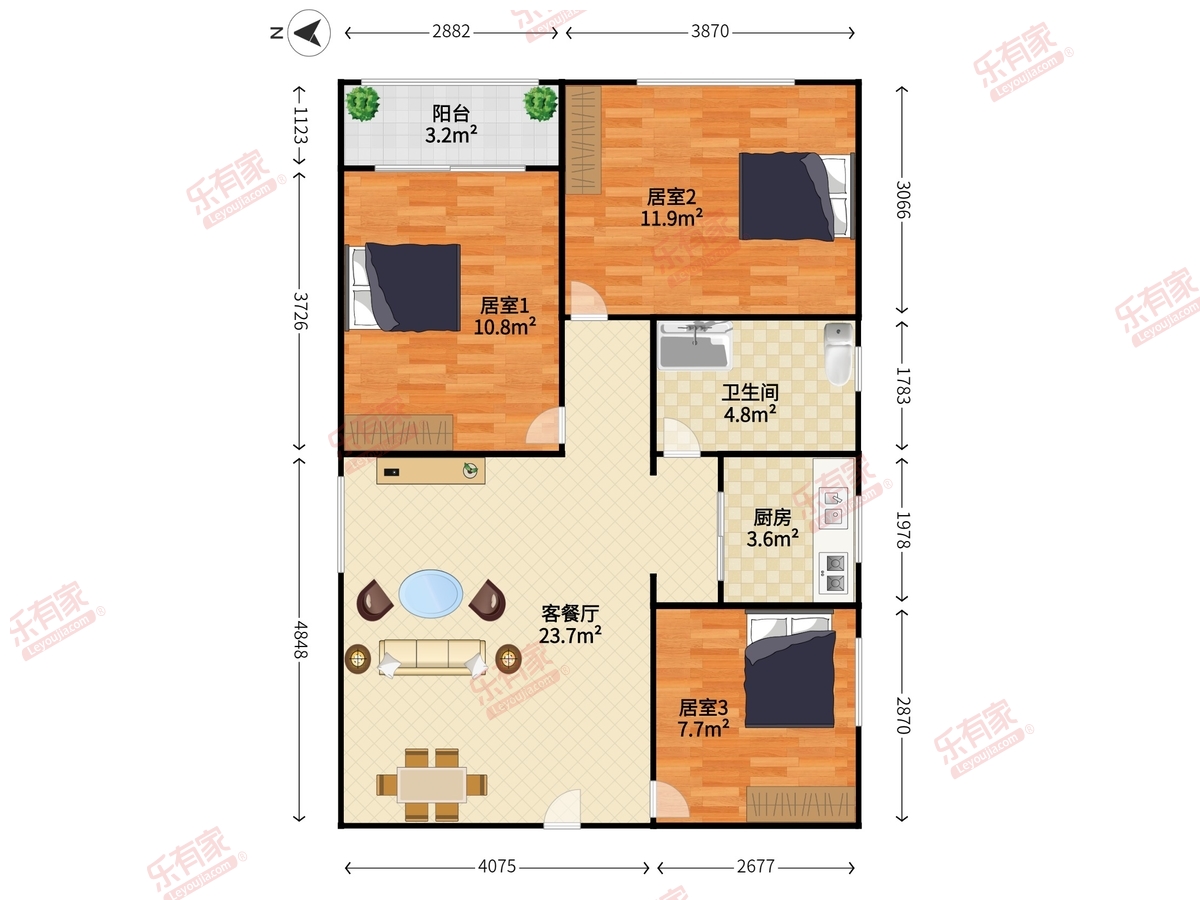 天地大厦户型图