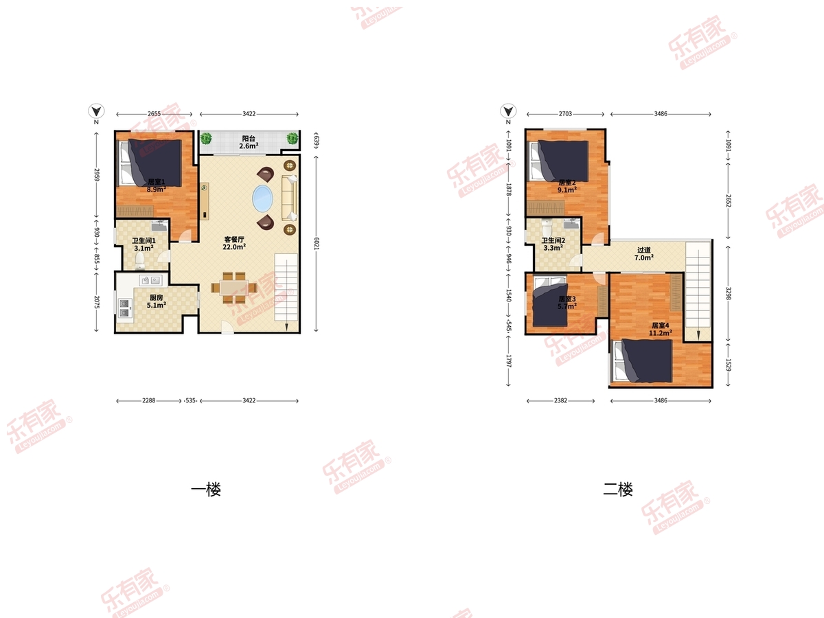 中山碧豪公馆户型图